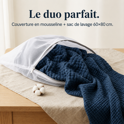 Sac de lavage pour Couverture Mousseline
