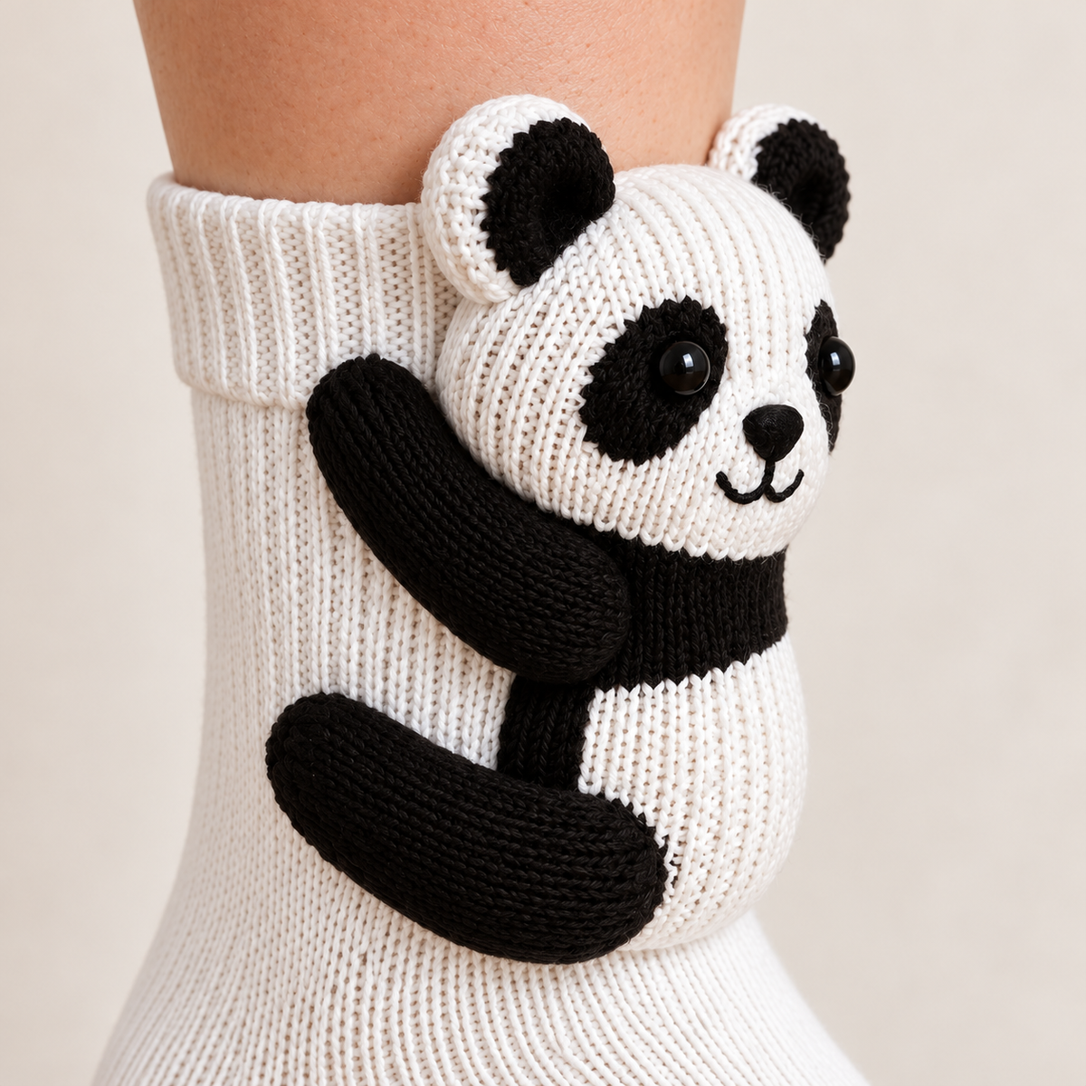 Le Panda — détail du motif animal