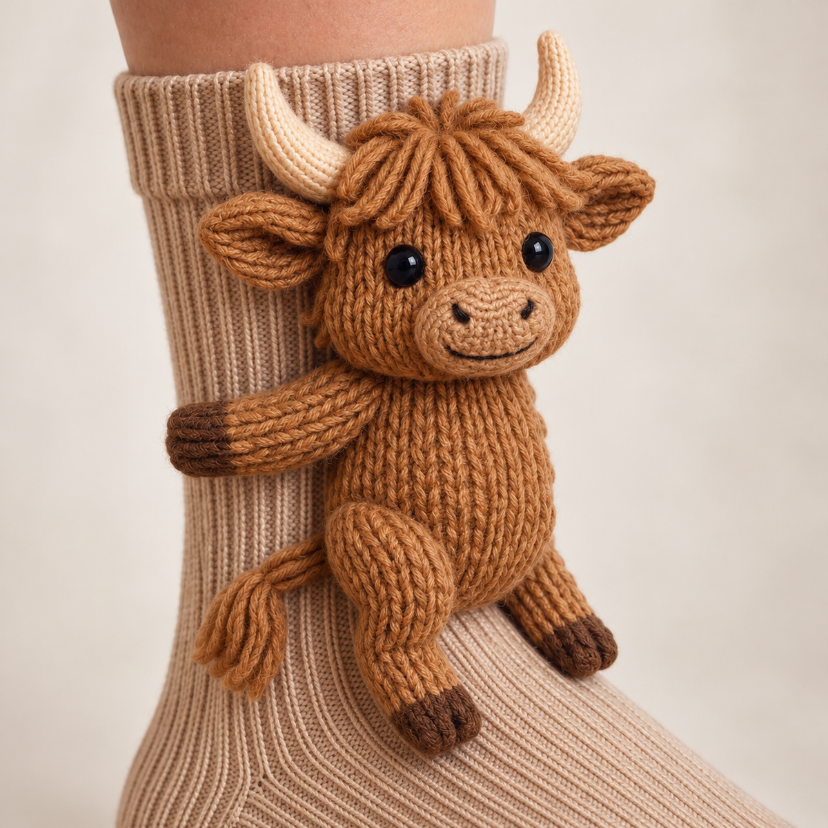 La Vache des Alpes — détail du motif animal